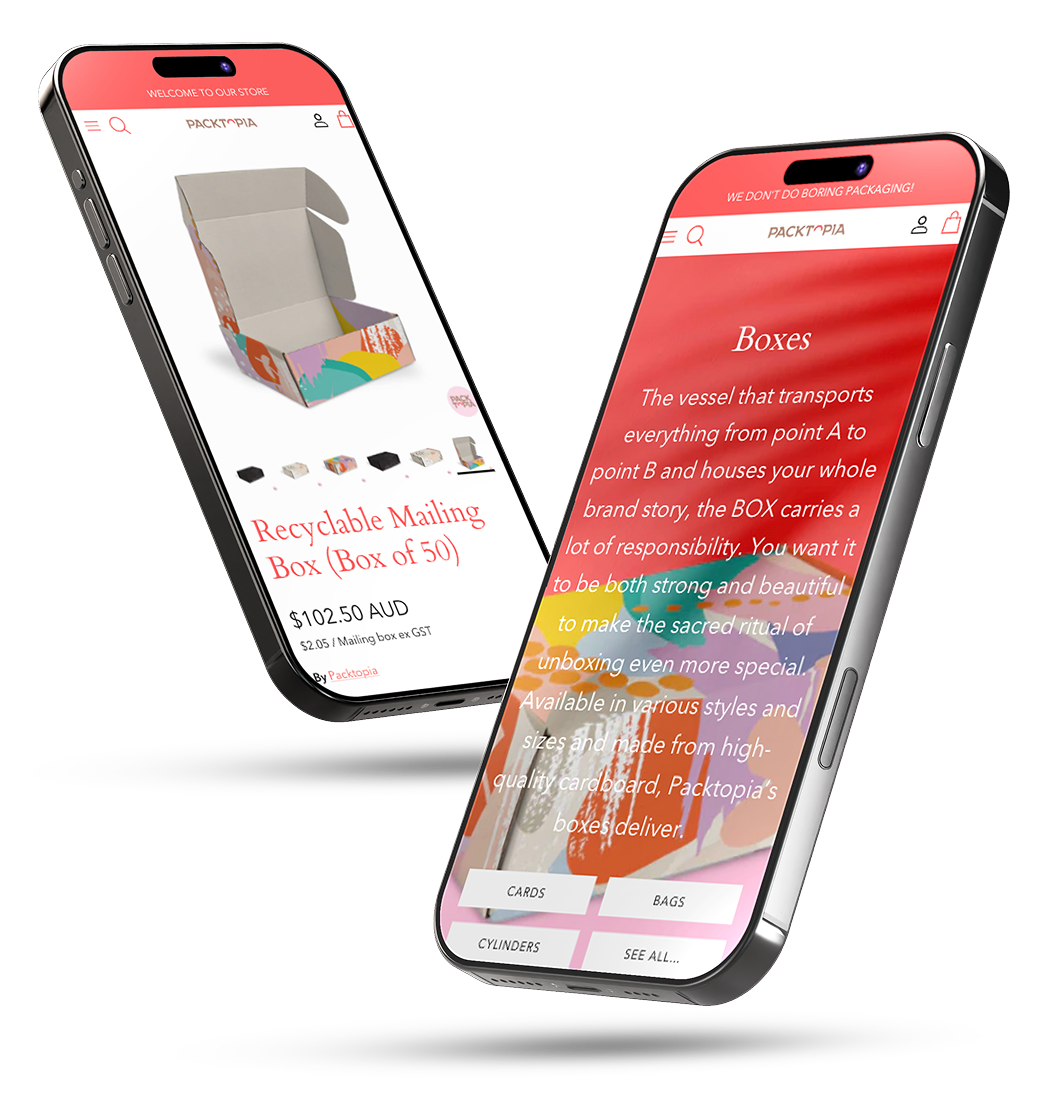 Woocommerce website development sample