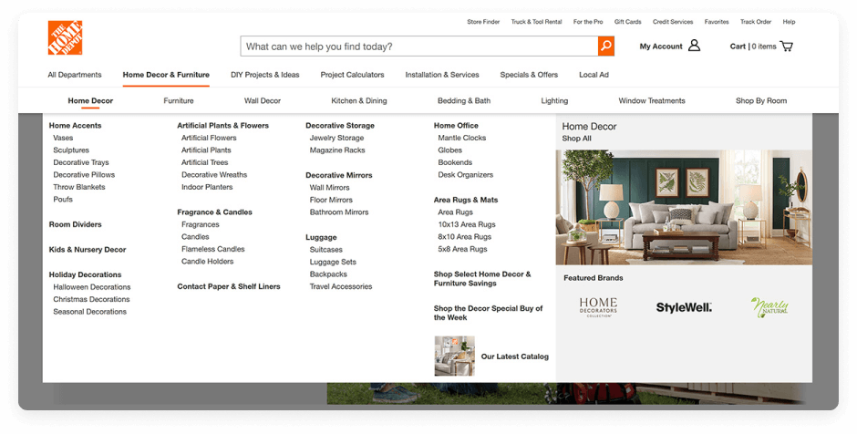 10 Common Web Design Mistakes to Avoid 2 cluttered nav
