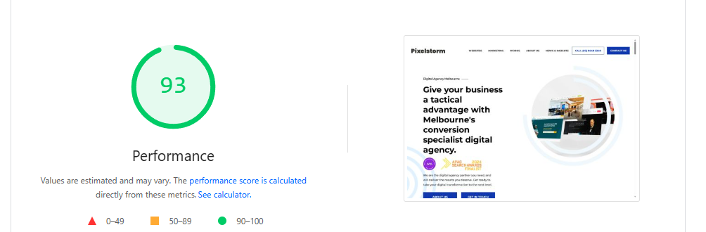 10 Common Web Design Mistakes to Avoid 6 high website score