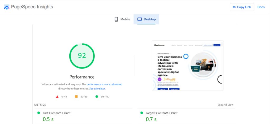 googlePSIpixelstormdesktopscore